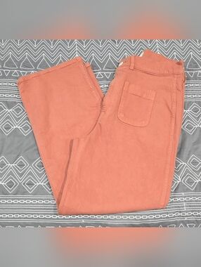 Madewell Emmett Wide Leg Cropped Pants Size 29